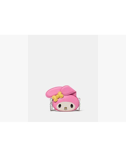 Kate Spade White Hello Kitty And Friends X New York 3D My Melody Mini Crossbody Bag
