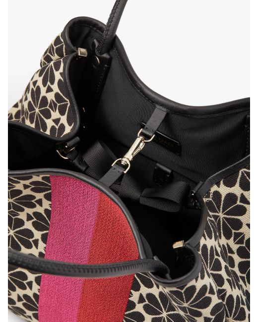 Kate Spade Synthetic Spade Flower Jacquard Stripe Everything ...