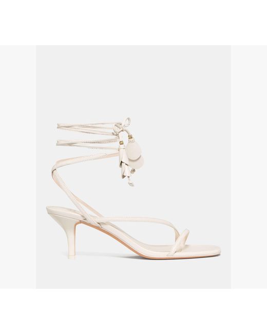 Kate Spade White Lily High Heel Sandal