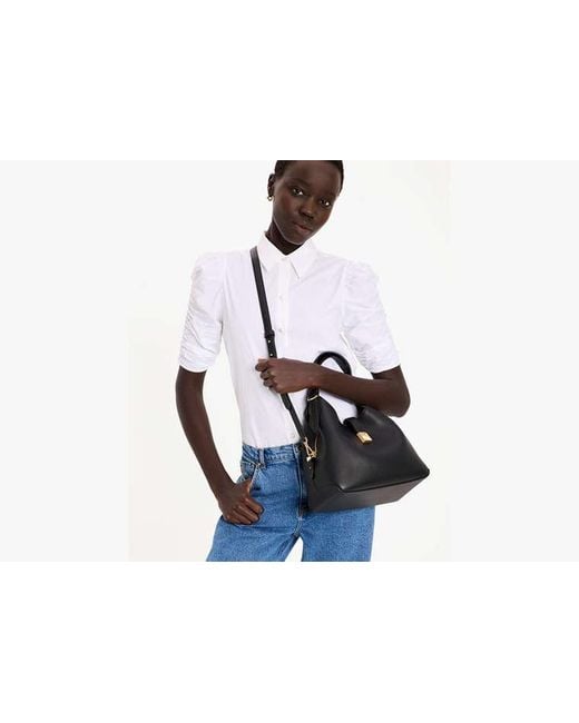 Kate Spade Black Deco Crossbody Tote Bag