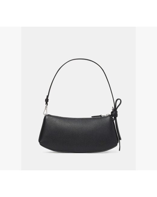 Kate Spade Black Small Loop Zip Pochette Bag