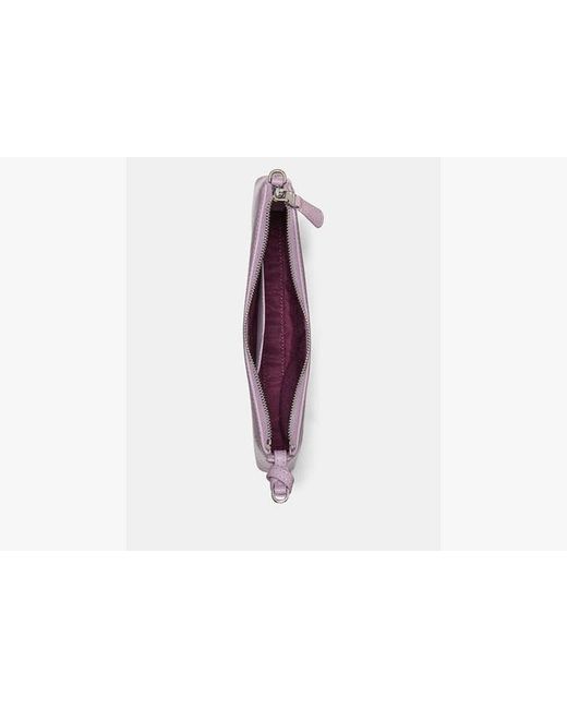 Kate Spade Purple Kate Spade Loop Glazed Pochette Bag