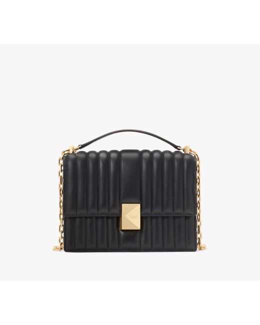Kate Spade Black Deco Quilted Chain Shoulder Bag