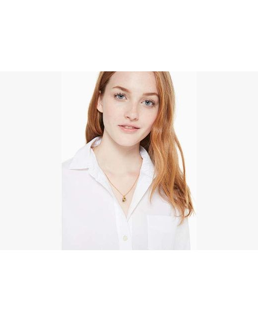 Kate Spade Black Spot The Spade Pave Charm Pendant Necklace