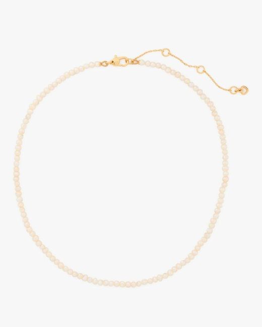 Kate Spade White One In A Million Pearl Necklace