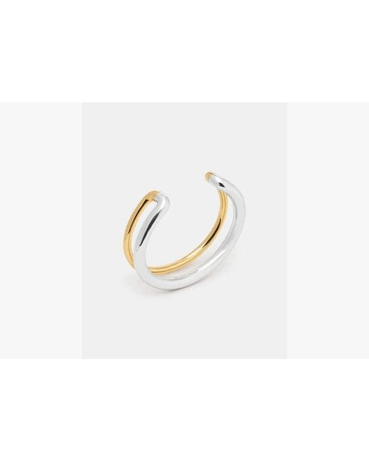 Kate Spade White Interlock Cuff