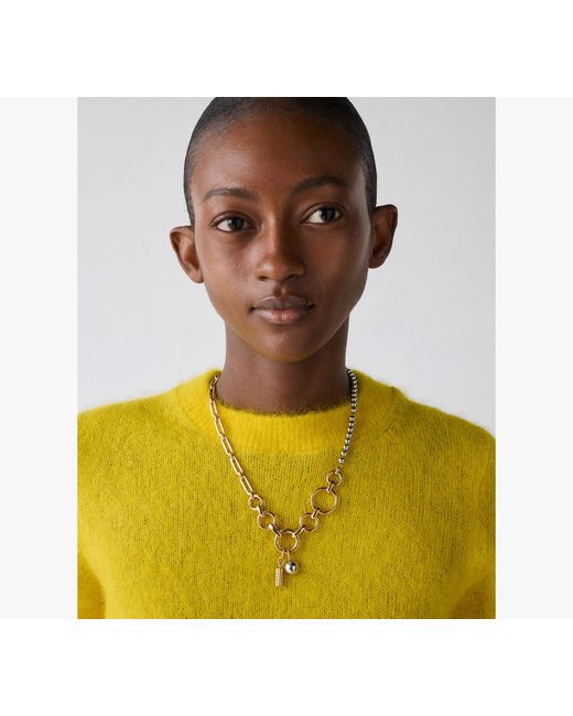 Kate Spade Yellow Geo Pop Statement Necklace