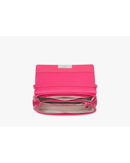 Kate Spade Pink Grace Embellished Lock Clutch