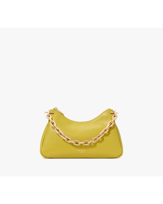 Kate Spade Yellow Grace Chain Shoulder Bag