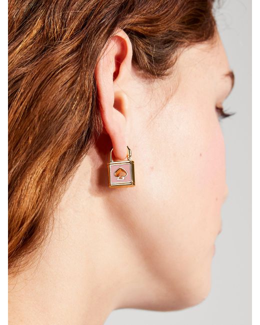 kate spade enamel earrings