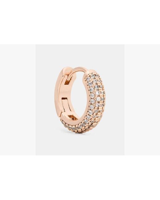 Kate Spade Multicolor Brilliant Statements Pavé Mini Huggies