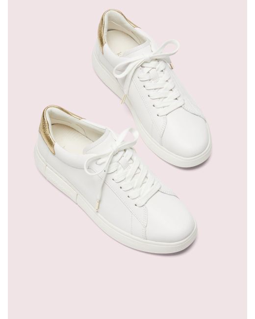 kate spade white sneakers