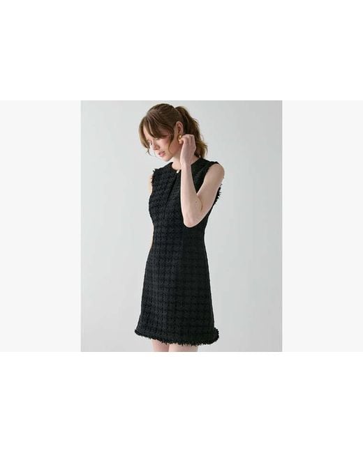 kate spade black fit and flare dress Kate Spade New York Fit And Flare Dress Womens Small Black Round Neck Textured