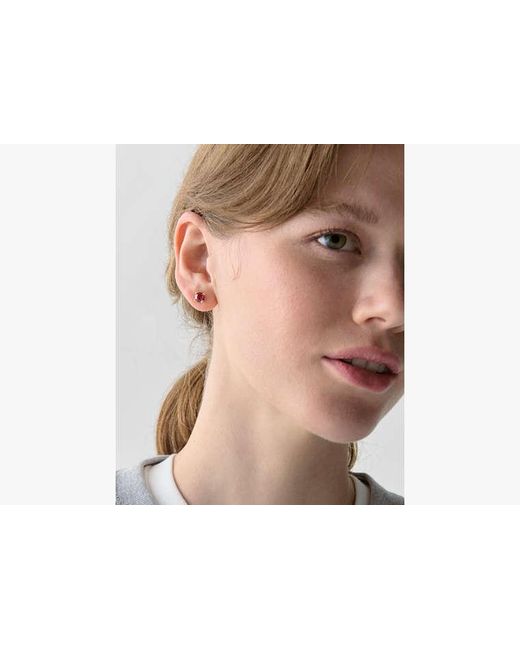 Kate Spade Red Little Luxuries Square Studs