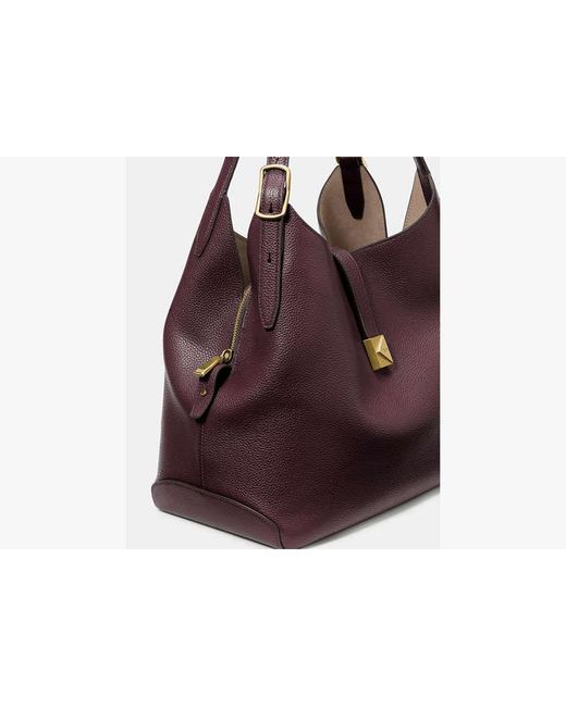 Kate Spade Brown Deco Large Shoulder Bag