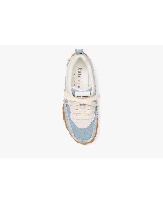 Kate Spade White K As In Kate Sneakers