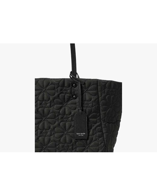 Kate Spade Black Tilly Quilted Medium Tote Bag
