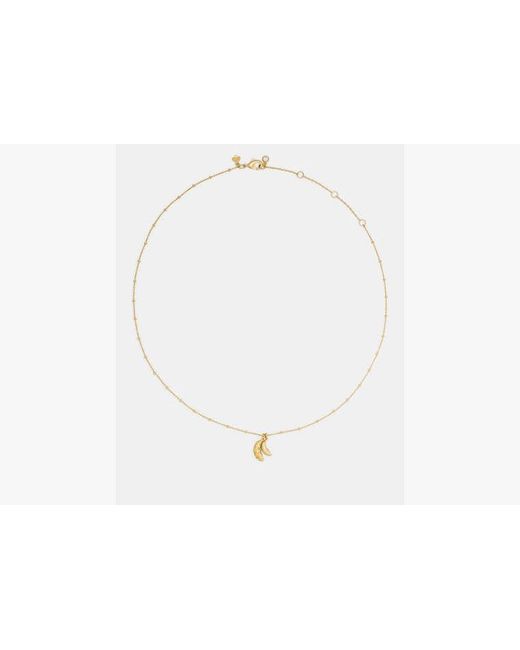 Kate Spade Metallic Summer Daze Banana Pendant