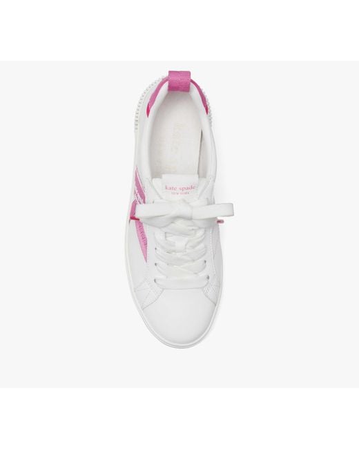 Kate Spade Pink Signature Sneakers