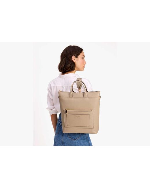 Kate Spade Natural Walker Convertible Backpack