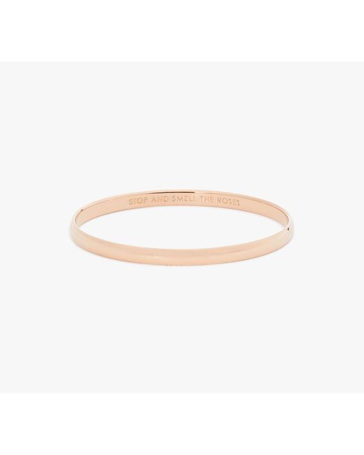 Kate Spade Black Set In Stone Hinged Bangle