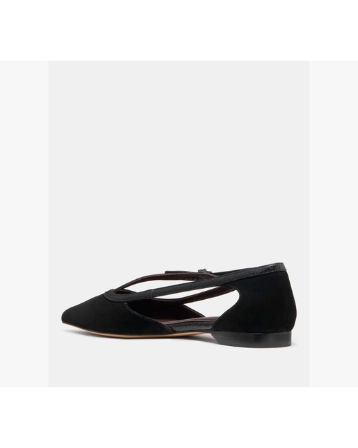 Kate Spade Gray Loop Flat