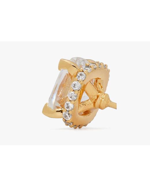 Kate Spade Metallic Little Luxuries 8mm Square Studs