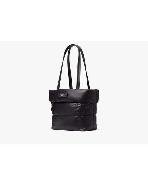 Kate Spade Black Puffed Small Tote