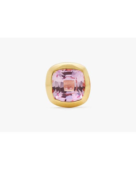 Kate Spade Pink Fine Time To Shine Gem Studs
