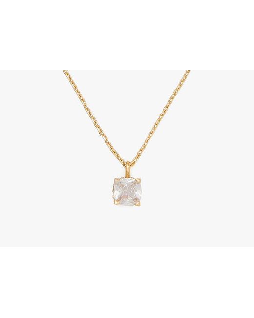 Kate Spade Metallic Little Luxuries 6mm Square Pendant