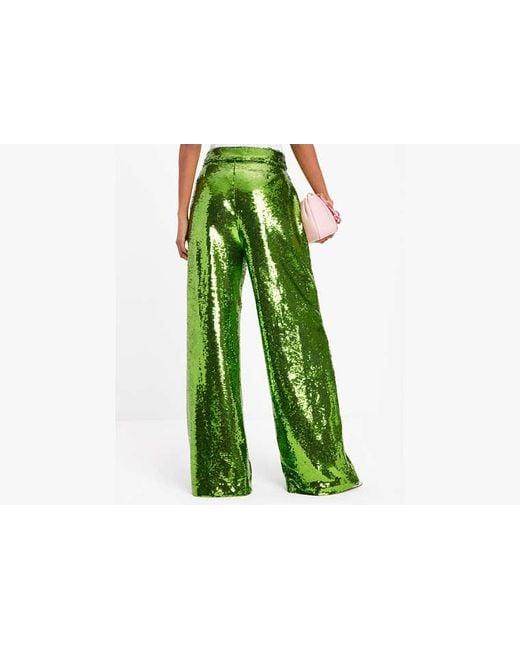 Kate Spade Green Sequin Pants