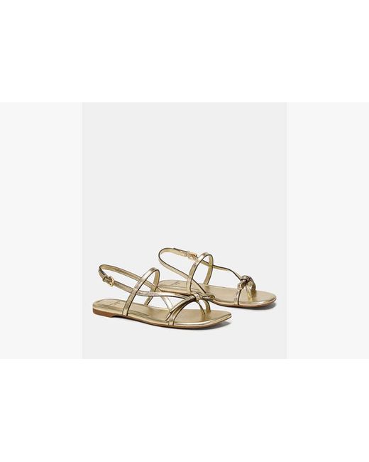 Kate Spade Black Loop Flat Sandal