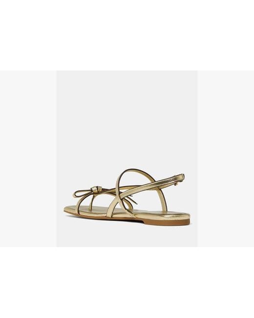 Kate Spade Black Loop Flat Sandal