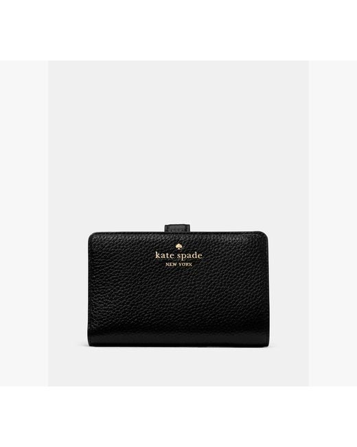 Kate Spade Outlet Black Medium Bifold Wallet