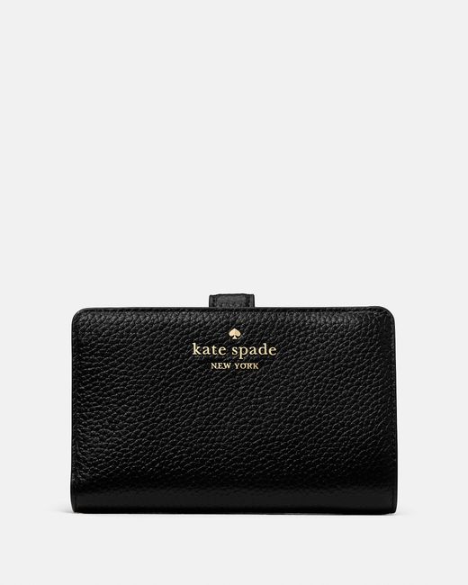 Kate Spade Outlet Black Medium Bifold Wallet