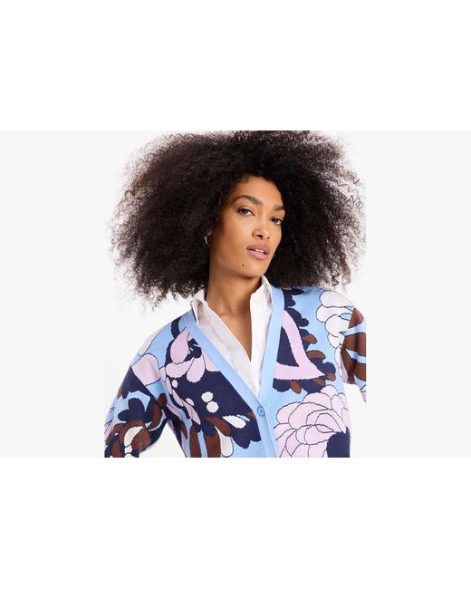 Kate Spade Black Autumn Paisley Cardigan, Astral