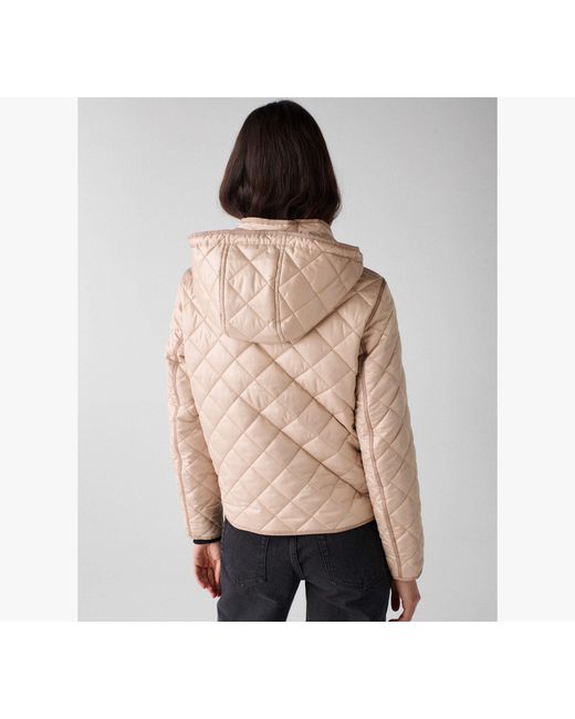 Kate Spade Outlet Natural Quilted Jacket