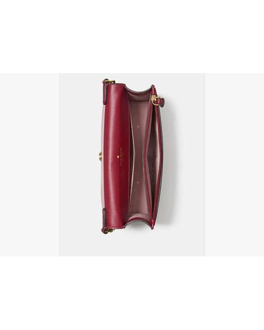 Kate Spade Red Madison Willow Mini Flap Crossbody