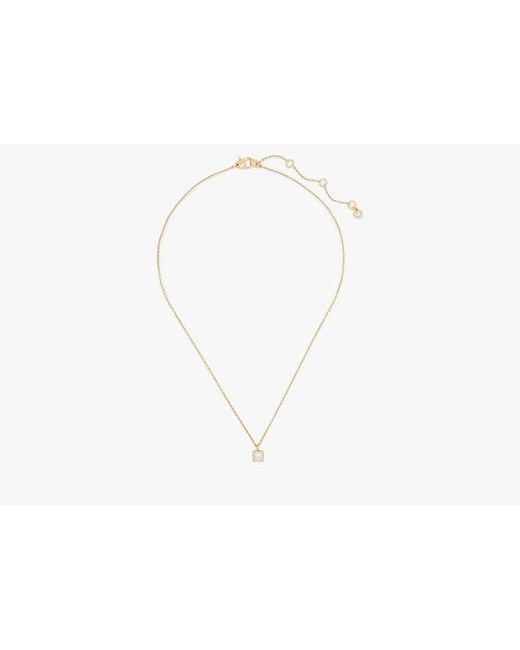 Kate Spade Metallic Little Luxuries 6mm Square Pendant