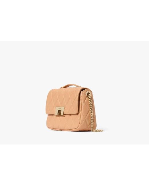 Kate Spade Black Carey Quilted Small Flap Crossbody