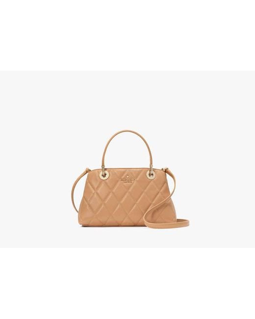 Kate Spade Black Carey Small Quilted Sullivan Satchel