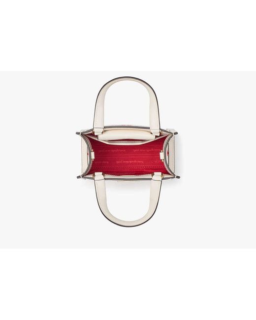 Kate Spade Black Manhattan Pixel Hearts Mini Tote