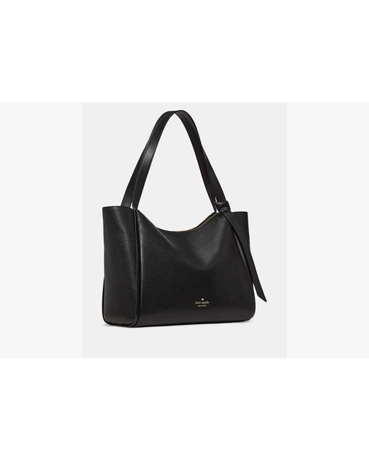 Kate Spade Black Knott Tote Bag