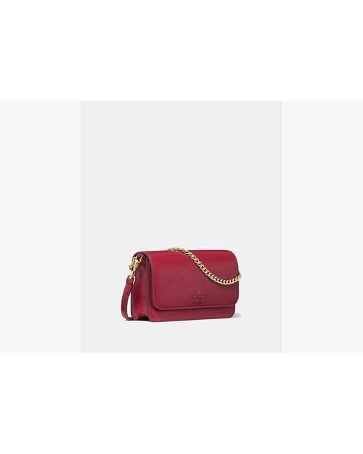 Kate Spade Red Madison Willow Mini Flap Crossbody