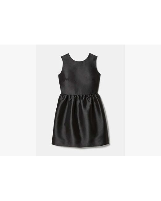 Kate Spade Fit-And-Flare Bow Dress in Black | Lyst