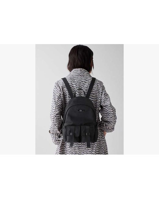♠️Kate Spade Nylon Ksnyl Carter Cargo Medium Backpack, Black NEW NWT Carter Nylon Cargo Backpack | Kate Spade Outlet main image 4