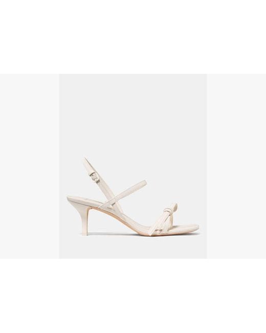 Kate Spade Black Loop Block Heel Sandal