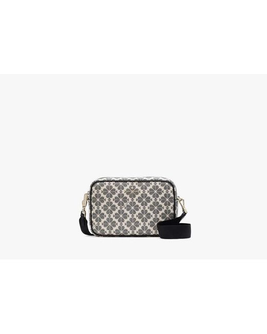 Kate Spade Gray Kate Spade Spade Flower Camera Bag