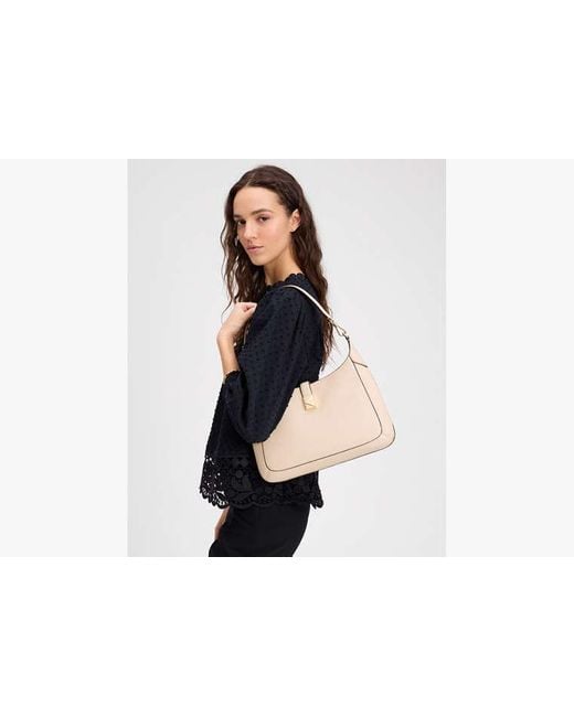 Kate Spade Black Deco Hobo Bag