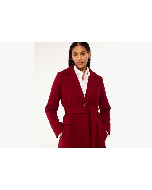 Kate Spade Red Wool Coat